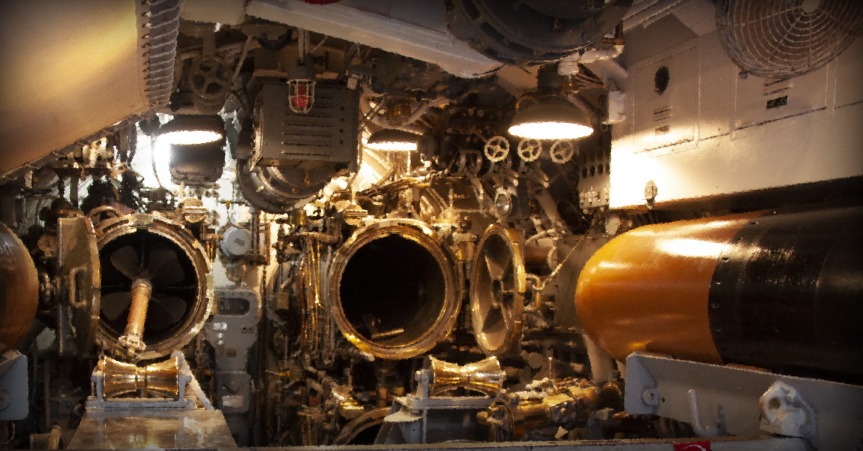 USS Bowfin Torpedo Tubes